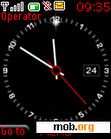 Download mobile theme animated clock