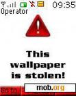 Download mobile theme stolen wallpaper