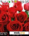 Download mobile theme red roses