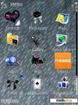 Download mobile theme Rain from Eyes