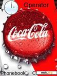 Download mobile theme Cocacola