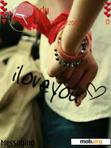 Download mobile theme i love you