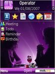 Download mobile theme Love_Purple