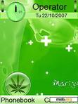 Download mobile theme green