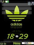 Download mobile theme Adidas Clock