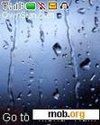 Download mobile theme animated rain drops