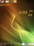 Download mobile theme Abstract_in_orange