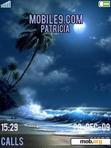 Download mobile theme dark beach
