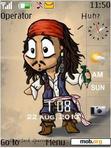 Download mobile theme Jack Sparrow