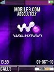 Download mobile theme Purple Walkman