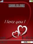 Download mobile theme I Love You