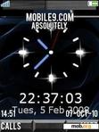 Download mobile theme Silver Clock