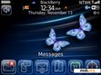 Download mobile theme Butterflies OS 5