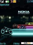 Download mobile theme Nokia bike