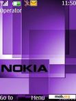 Скачать тему Purple Nokia By ACAPELLA