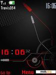 Download mobile theme Xpress red clock