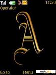 Download mobile theme Letter A
