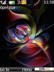 Download mobile theme Colorful Art
