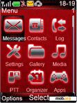 Download mobile theme Browser red