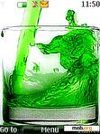 Download mobile theme Green drink
