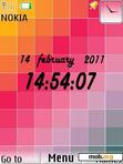 Download mobile theme Clock With Date