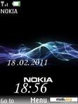 Download mobile theme Nokia Clock