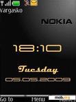 Download mobile theme nokia modarn clock