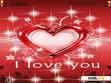 Download mobile theme Glitter Heart I Love You
