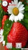 Download mobile theme Strawberry Flower