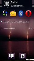 Download mobile theme lightning sky
