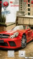 Download mobile theme Red Mercedes