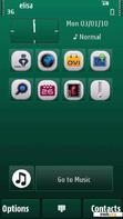 Download mobile theme Oil Green