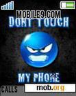 Скачать тему Dont Touch My Phone