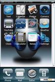 Download mobile theme Walkman blue