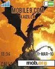 Download mobile theme Dragon SunSet
