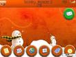 Download mobile theme Snowman Orange