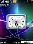 Download mobile theme Color clock