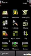 Download mobile theme Green3D