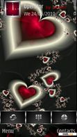 Download mobile theme Abstract hearts 1 by vankiz