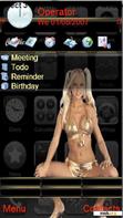 Download mobile theme animated babe