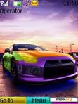 Download mobile theme Colorful Car Wid Tone