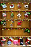 Download mobile theme Christmas Shelves