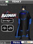 Download mobile theme batman clock