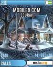 Download mobile theme Winter_Night