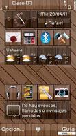 Download mobile theme Wooden Style