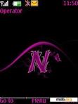 Download mobile theme Letter N