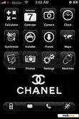 Download mobile theme Black and White Chanel