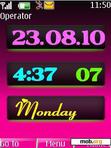 Download mobile theme Color Clock