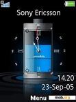 Download mobile theme Battery_Clock_Flash