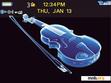 Download mobile theme Blue Violin